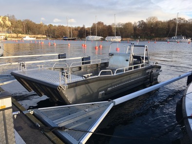 MS Boat ved brygge