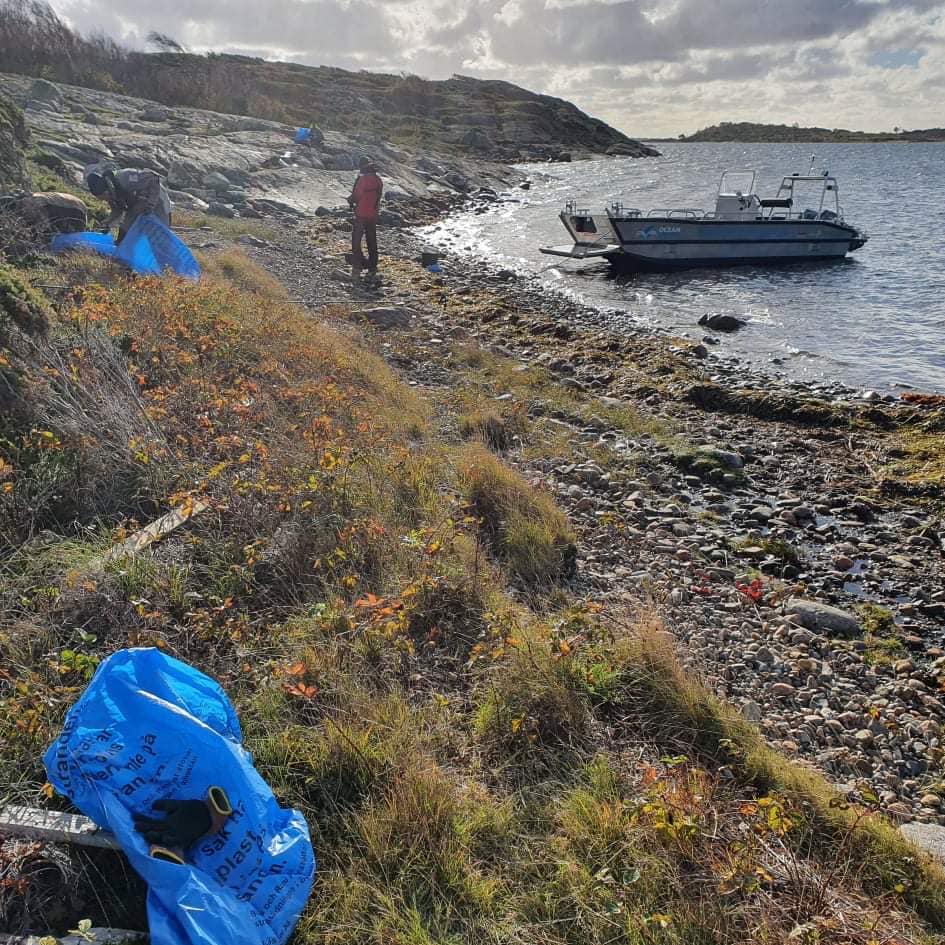 MS Boat ved strand
