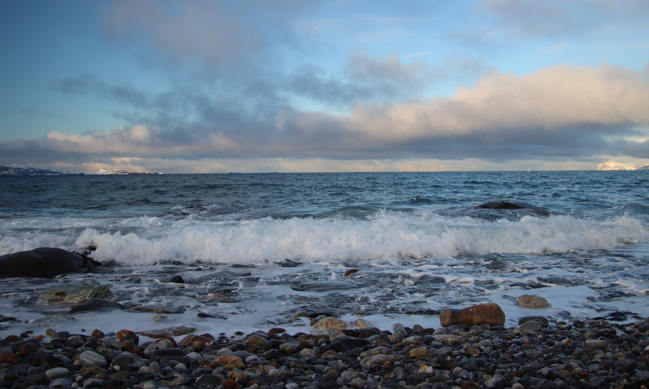 Strand 1 km fra boligen